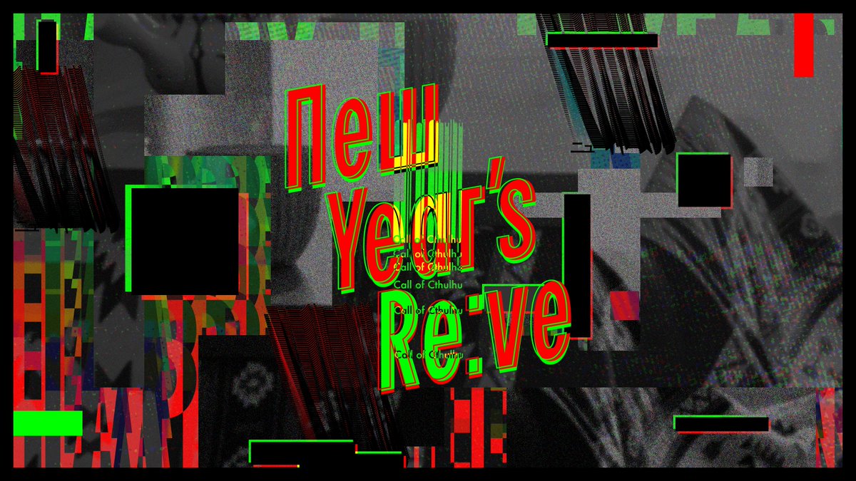 _a_lpha's tweet image. 【　シナリオ公開　】 #Alpha通信

Call of Cthulhu
「　New Year's Re:ve　」
wtm-mdms.booth.pm/items/6484606

：1人〜無制限
：1〜2h程度
：KPレス版有
：頑張って年を越すシナリオ

1月中はまだ正月と言い張って公開しました
本文は永久無料
KPレス版のみSPLL申請完了後、有償頒布に切り替わります