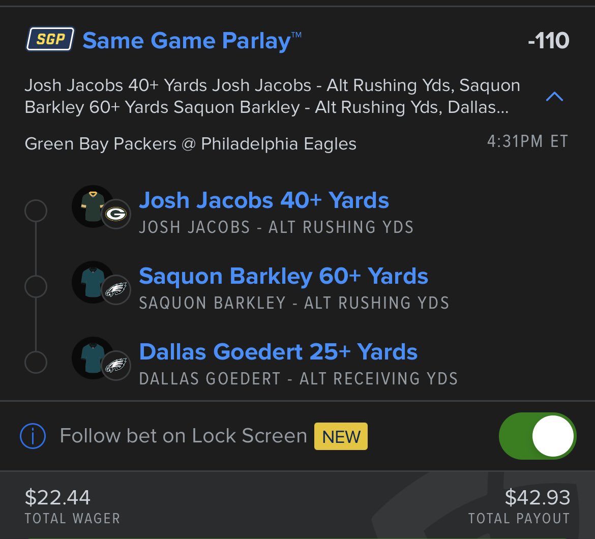 WizardOfLocks's tweet image. We roll it over! 🚀

LEVEL 2

#nfl #NFLPlayoffs 
@tadpolebe2021 @BookitWithTrent @FDSportsbook