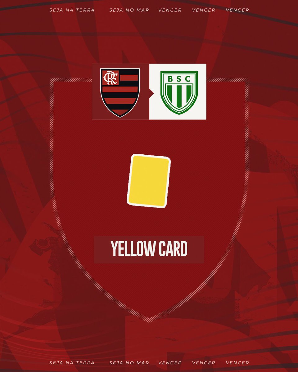 Flamengo_en's tweet photo. Yellow for Pablo.
82' | #FLAxBVT 1-2 https://t.co/w7HgdpUwoz