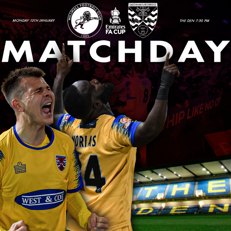HERE.WE.GO 🤩

🆚 <a href="/MillwallFC/">Millwall FC</a>
⏰ 7:30 pm
🏟️ The Den
🏆 <a href="/EmiratesFACup/">Emirates FA Cup</a>
📺 Live on ITV4