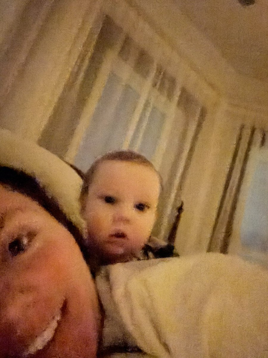 MaddieStreff's tweet photo. Was scrolling through X the other night and this guy popped up over my shoulder. 🤣 Low quality dark room picture. https://t.co/FDFpfO0sjy