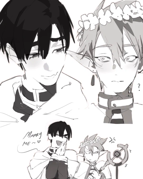#ivantill as Himmel and Frieren 👀🌼 #ALNST 