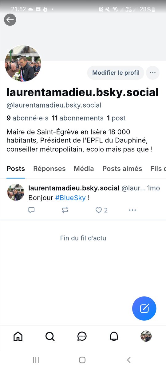 Bye Bye le réseau X et
 bonjour BlueSky = compte créé, on va essayer ! Tjrs pour l'instant sur Instagram, FB et LinkedIn. Mais X vraiment ce n'est plus possible 🤑