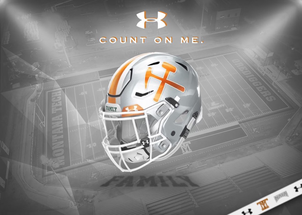 ROLL DIGGS ⚒️ Heading home to Butte, America! Looking forward to joining the Montana Tech family to finish out both my academic and athletic career! 
<a href="/CoachKyleSamson/">Kyle Samson</a> 
<a href="/MTFBCoachSchlee/">Doug Schleeman</a> 
<a href="/MonTechFootball/">Montana Tech Football</a>