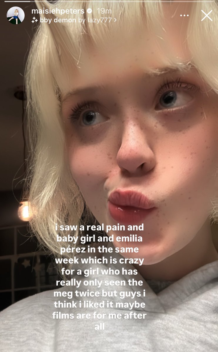 MAISIE PETERS CINEPHILE ERA