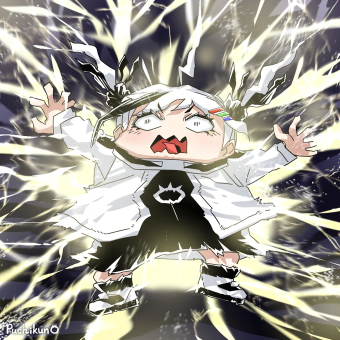 おはモノチ「ギャアアア!感電ぢだっぢいいいい!」#MonochiProject 