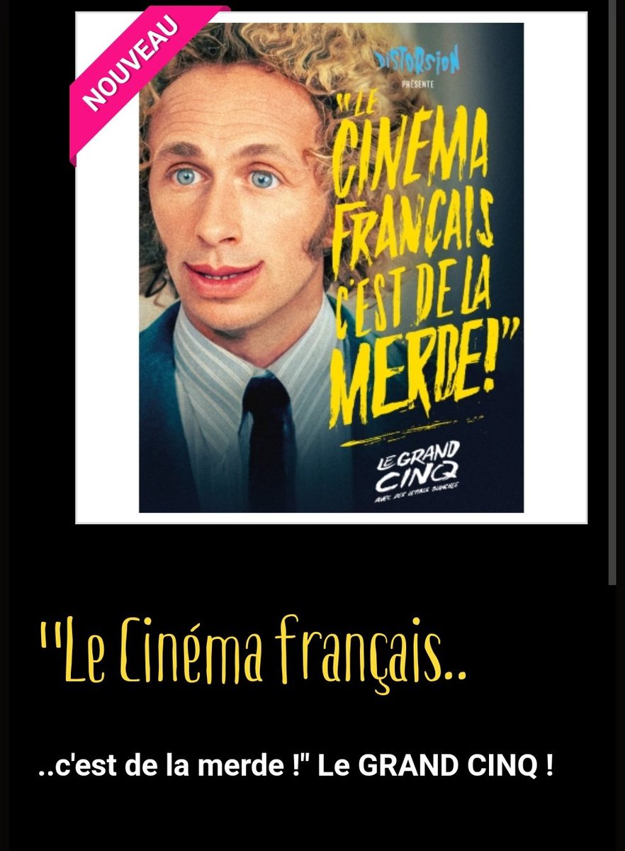 "Le cinéma français c'est de la merde !!" <a href="/iciDistorsion/">Distorsion !</a>