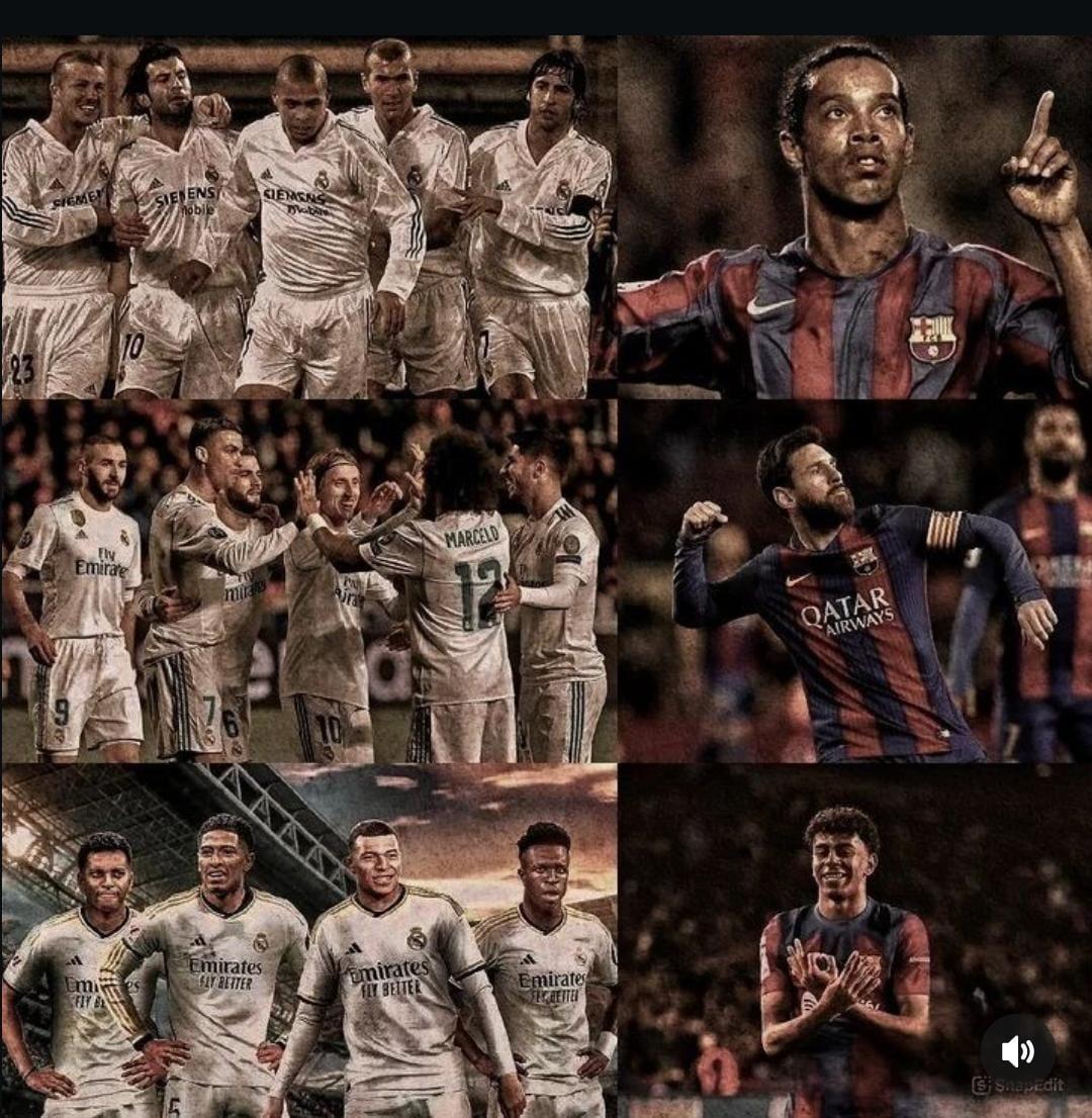 NJanfren's tweet photo. @oficialsincerao Os anos passam, as gerações mudam, mas tudo permanece como antes.

Real pode contratar os galáticos que for, montar um esquadrão, o Barcelona sempre terá alguém pra punir eles.

Mais um clássico gigante de Lamine Yamal. https://t.co/bUXQeN5bxv