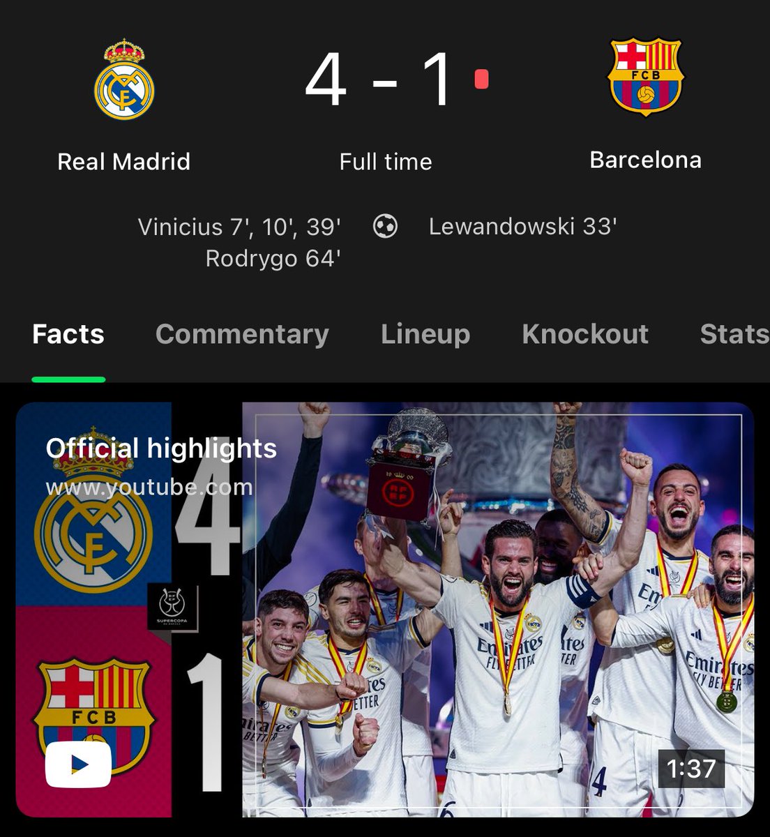 OctagonStriker's tweet photo. @ESPNFC Barca fans forgot this already?? https://t.co/6t5NnVOvwZ