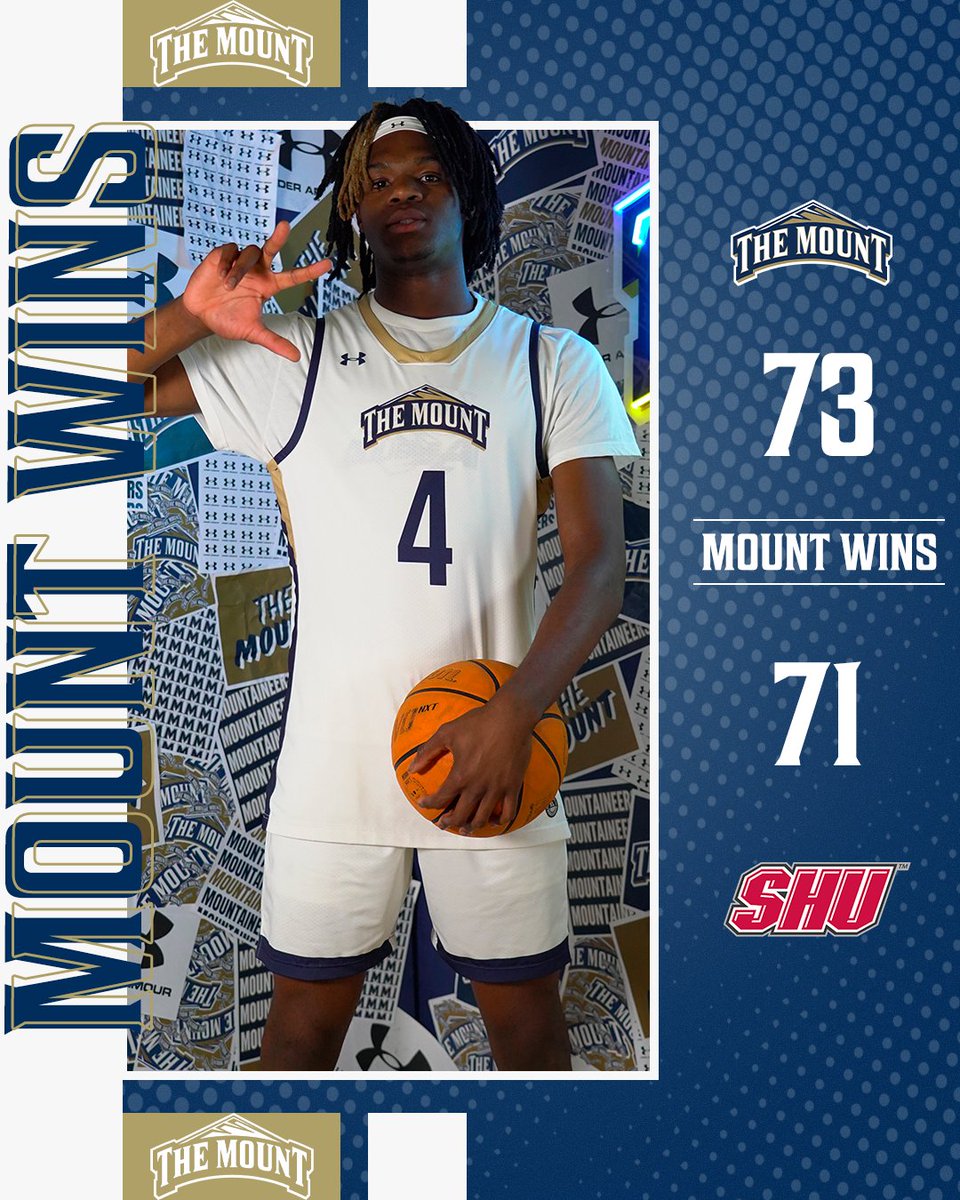 With the BUZZER BEATING shot, Mount WINS!!!

#GoMount