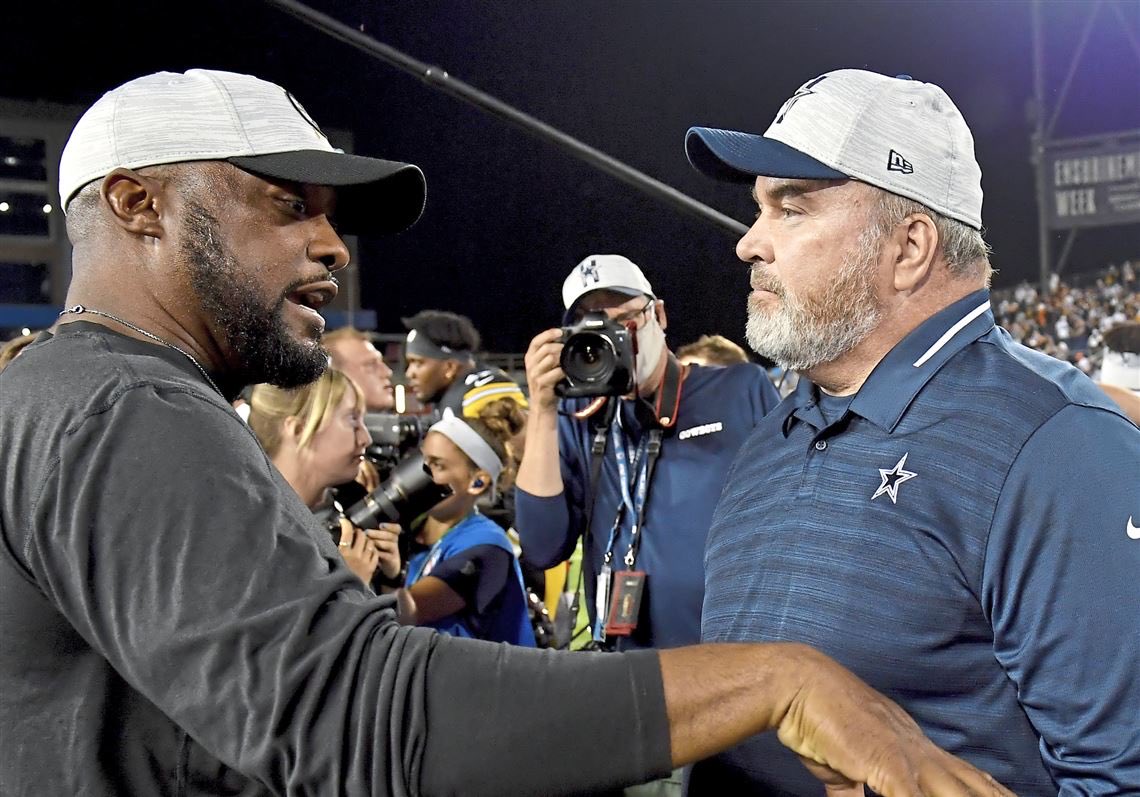 THEChrisMack's tweet photo. Jimmy Johnson, on the Fox pregame show, just proposed a Tomlin-for-McCarthy swap between the #Steelers &amp; #Cowboys…

…thoughts? https://t.co/OdONVeKEJ5