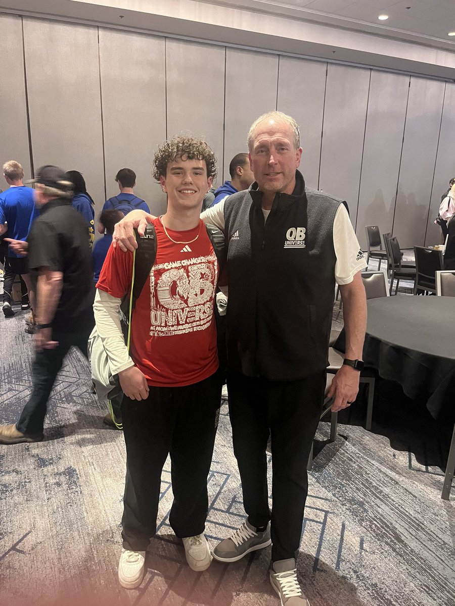 I am grateful to have had  the opportunity to experience a great camp
<a href="/QBUniverseQBU/">QBUniverse</a> <a href="/ArmedDangerQBS/">Armed&Dangerous QB</a> 
<a href="/KMeekerNYL/">Kelly Meeker</a> <a href="/ChrisHixsonQB/">Chris Hixson</a> <a href="/coachDavidWhite/">Coach Whitey</a> <a href="/RowleyQBs/">Kyle Rowley</a> <a href="/PhillipsQBA/">Phillips QB Academy</a> <a href="/CoachRix/">Chris Rix</a>