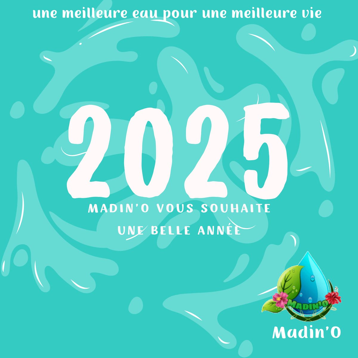 Bienvenue en 2025 !
Que cette nouvelle année soit riche de santé, de bien-être, de joies et de belles réalisations !
Et ensemble, continuons à prendre soin de notre eau 💦