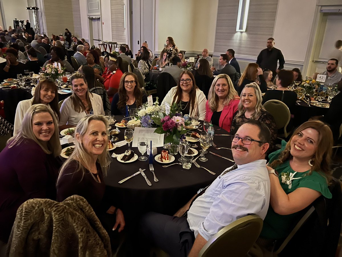 Teacher of the Year banquet💚 #VCSTOTY