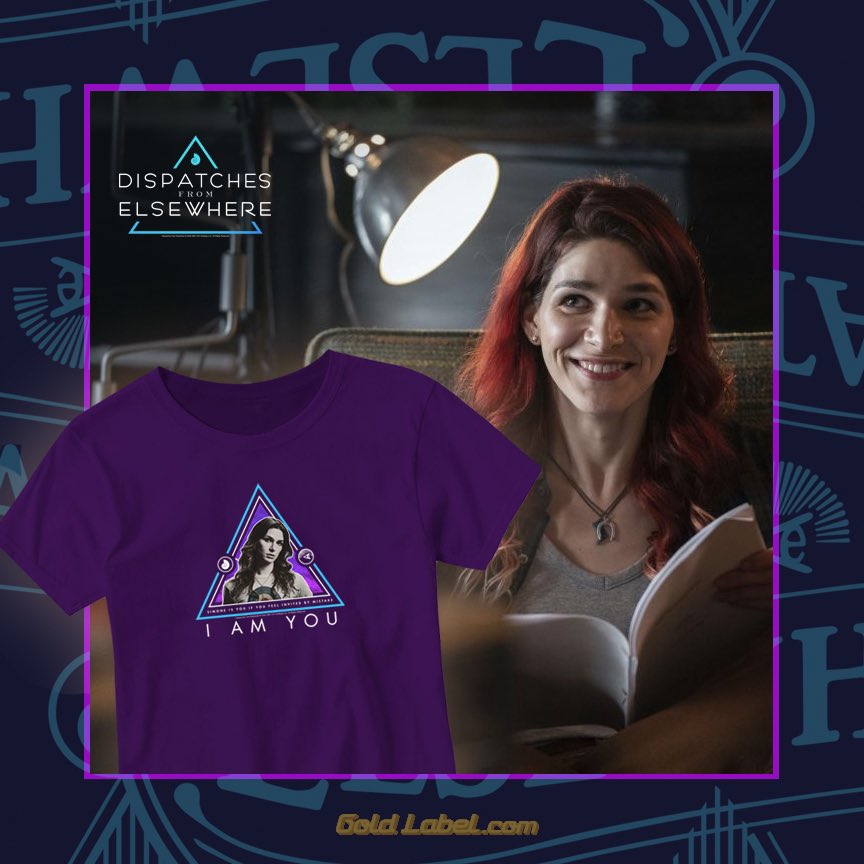 Happy birthday to the magical <a href="/EveLindley/">Eve Lindley</a> 💖🥳 You glow in the spotlight—you’re not here by mistake. And you are a major factor in #dispatchesfromelsewhere’s dreamlike quality. 🥹✨

#divinenonchalance #simoneisyou

💜goldlabel.com/collections/si…