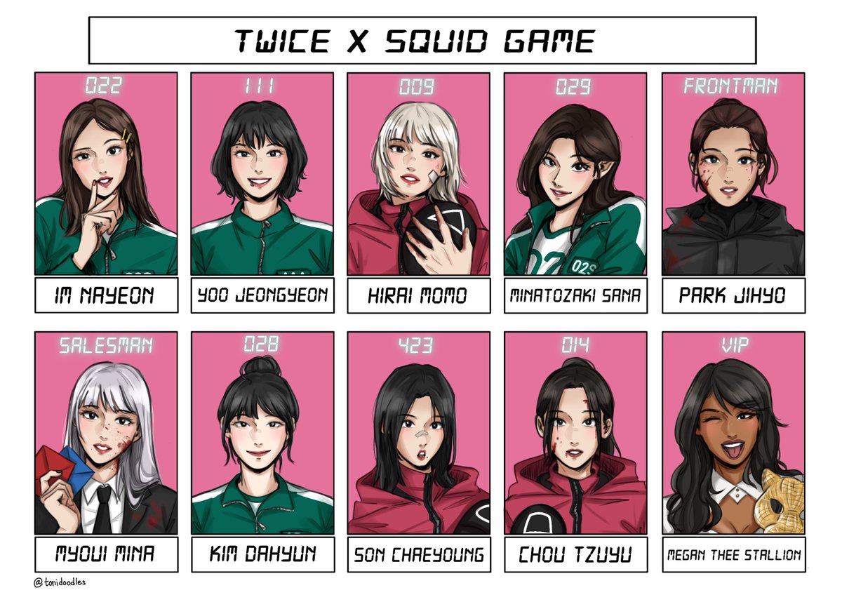 smile! 🦑😁 

#twice #SquidGame #megantheestaillion