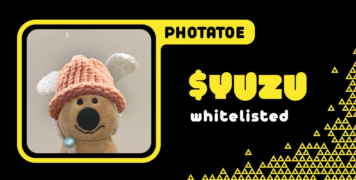 welcome to the $YUZU whitelist as the second winner of our first community giveaway, <a href="/MudTanker_/">Photatoe! 🦎🟩</a> 💛

only a few more WL spots to give out 🤞 follow <a href="/yuzudotai/">Yuzu | Web3 Gaming AI Agents</a> to see if you got it