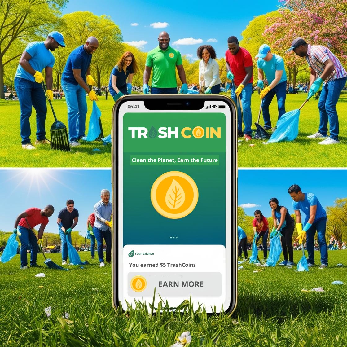 TrashCoinICO's tweet photo. 🌿 "Clean the Planet, Earn the Future!" 💰♻️
Join the revolution with #TrashCoin – where every cleanup action turns into real rewards. 🌍✨
👉 Let’s make a difference together!
#EcoRevolution #Sustainability #EarnWhileYouClean https://t.co/B3XrgA05M9
