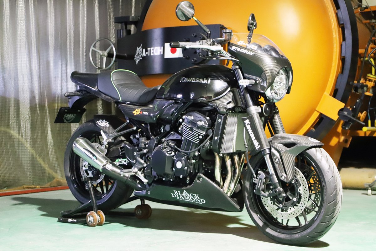 ATECH88R's tweet photo. 【Kawasaki (2018-) Z900RS】

大変長らくお待たせ致しまして本当に申し訳ございません😭
本日より販売開始とさせて頂きます☺️

◆販売サイトはコチラです◆
https://t.co/dmdbH9kJbv

何卒よろしくお願い申し上げます🙏

#Z900RS #エーテック https://t.co/u4QA6HRjSz