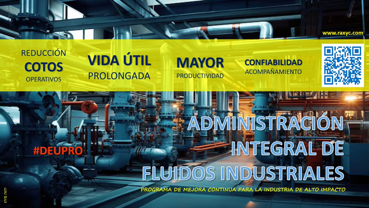 XRasice's tweet photo. RASIC I+D+i y su programa de servicios #DEUPRO+, brinda soluciones para la industria de alto impacto, con una correcta Administración integral de fluidos industriales / #IAFI, con técnicas Up GRADE seguras, eficientes, económicas, alienadas a normativas dedicadas al sector. https://t.co/zfKJtdGRCl