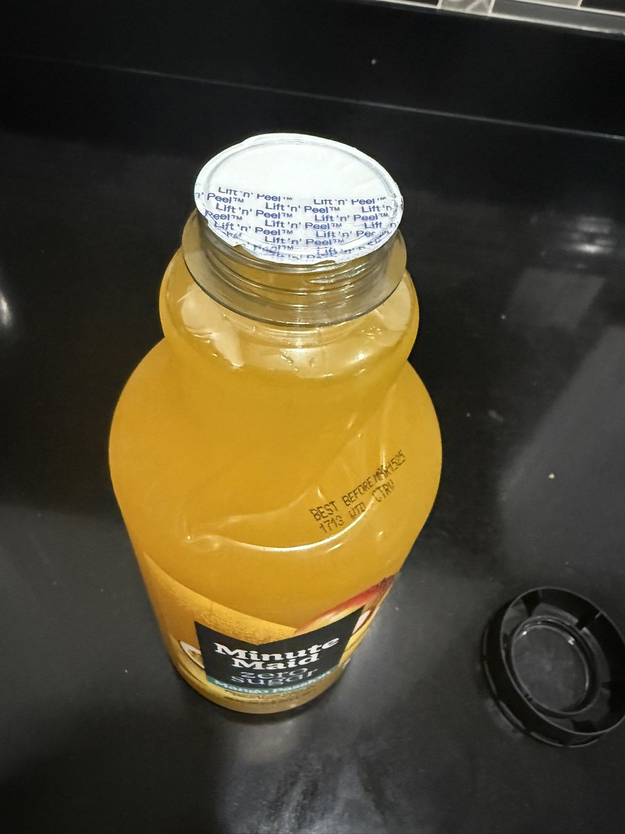 BTassin3's tweet photo. @MinuteMaid yall need to do something about these safety seals. They are becoming harder and harder to open. I feel sorry to people with arthritis. https://t.co/IcURu8fVkj