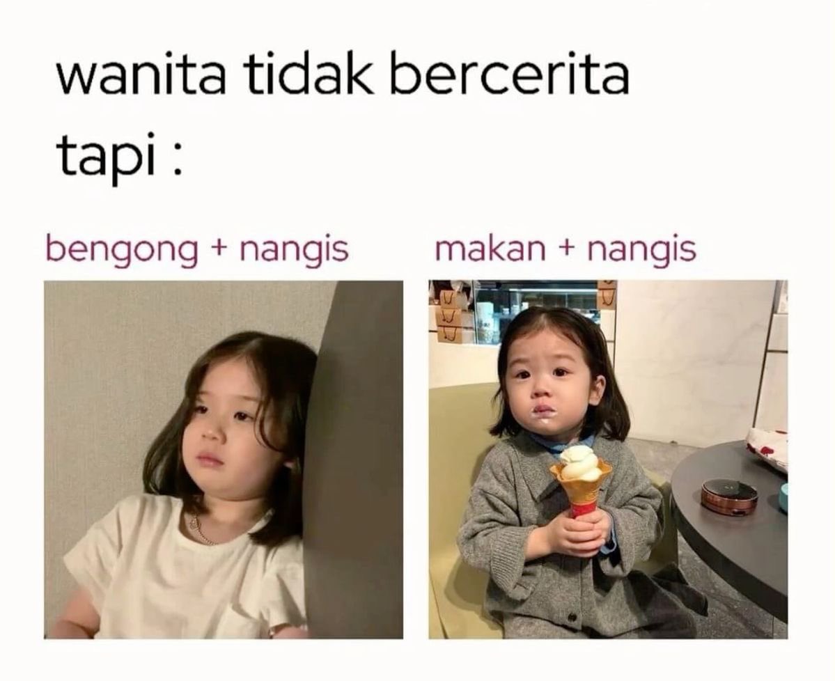 Apapun aku hadapi tapi sambil nangis