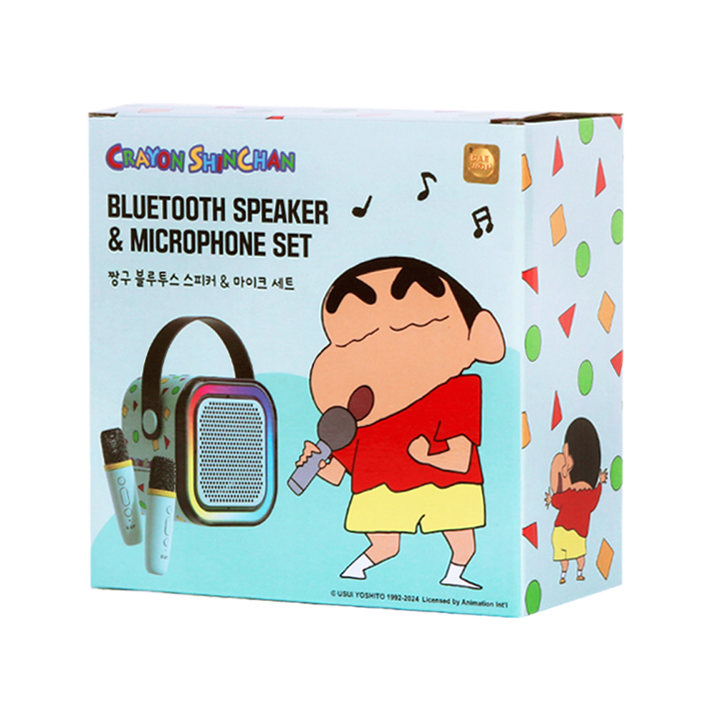 아-아- 제 목소리 들리시나요🎤
짱구 블루투스 스피커&amp;마이크가 출시되었어요📢
짱구덕후들은 구경오시기바랍니다~ 😘

gift.kakao.com/product/109944…