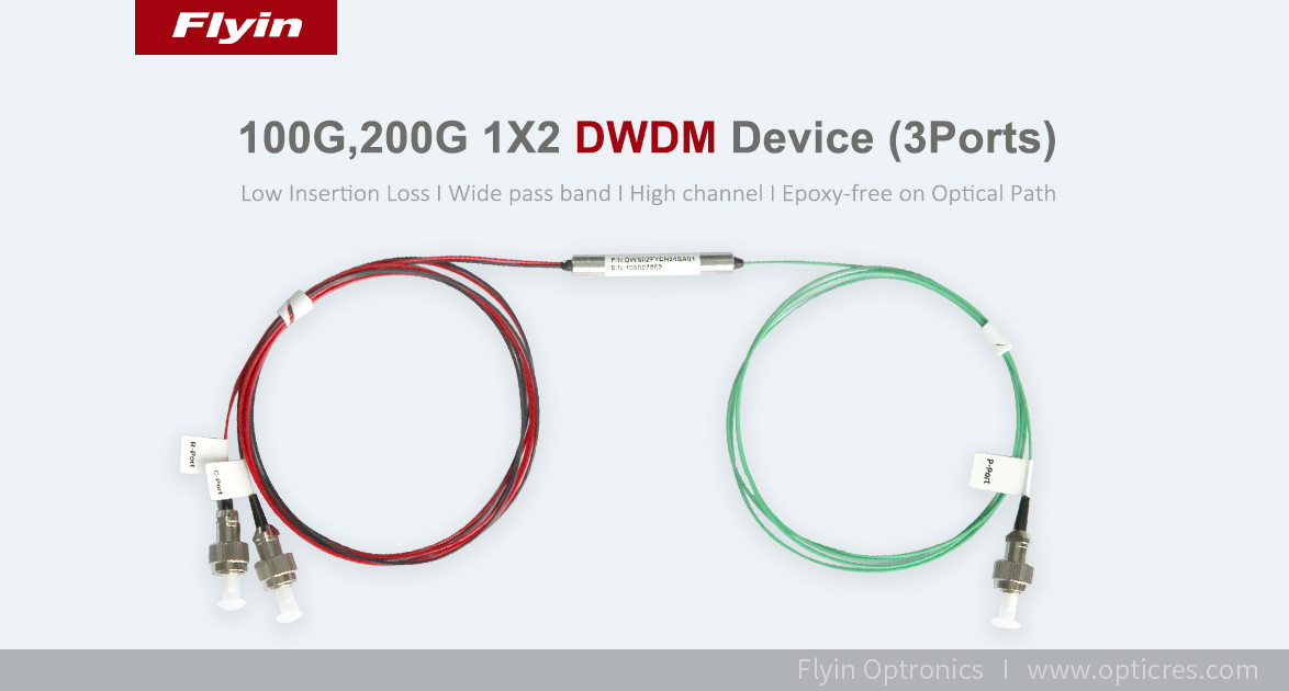 1x2 DWDM device