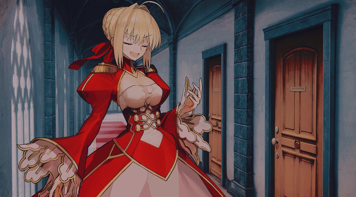 _REDSABER's tweet image. ⠀⠀⠀

❛  I  see ;  well ,  whether  it  be  luck  or  something  else  entirely  ..  congratulations  upon  earning  my  favor  so  early …  ❜
⠀⠀⠀