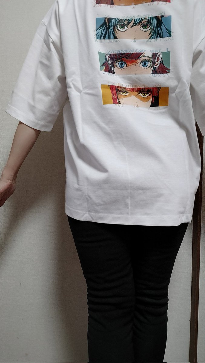 がらくたねこちゃんT→サイズL DONUT HOLE-EYE→サイズL JUNKベロア