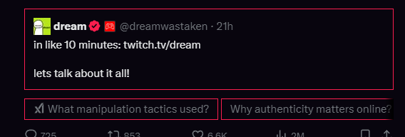 TourmalineVT's tweet photo. @dreamwastaken ngl this is funny as fuck https://t.co/nKRDlNoBDX