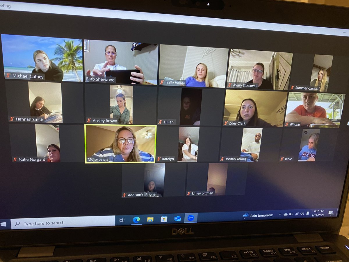TN Mojo-Lewis/Hebron Christian/Brittany Lewis (@mojolewis) on Twitter photo Mojo-Lewis off season Zoom Mtgs have begun! Great mental training by <a href="/BSherSB/">Barb Sherwood</a>, revealing our motto for 2025, & <a href="/audrey_cathey24/">Audrey Cathey 2026</a> shared her recruitment journey! Love these kids and their commitment to excellence on and off the field! 🧡💙 Mojo-Lewis off season Zoom Mtgs have begun! Great mental training by <a href="/BSherSB/">Barb Sherwood</a>, revealing our motto for 2025, & <a href="/audrey_cathey24/">Audrey Cathey 2026</a> shared her recruitment journey! Love these kids and their commitment to excellence on and off the field! 🧡💙
