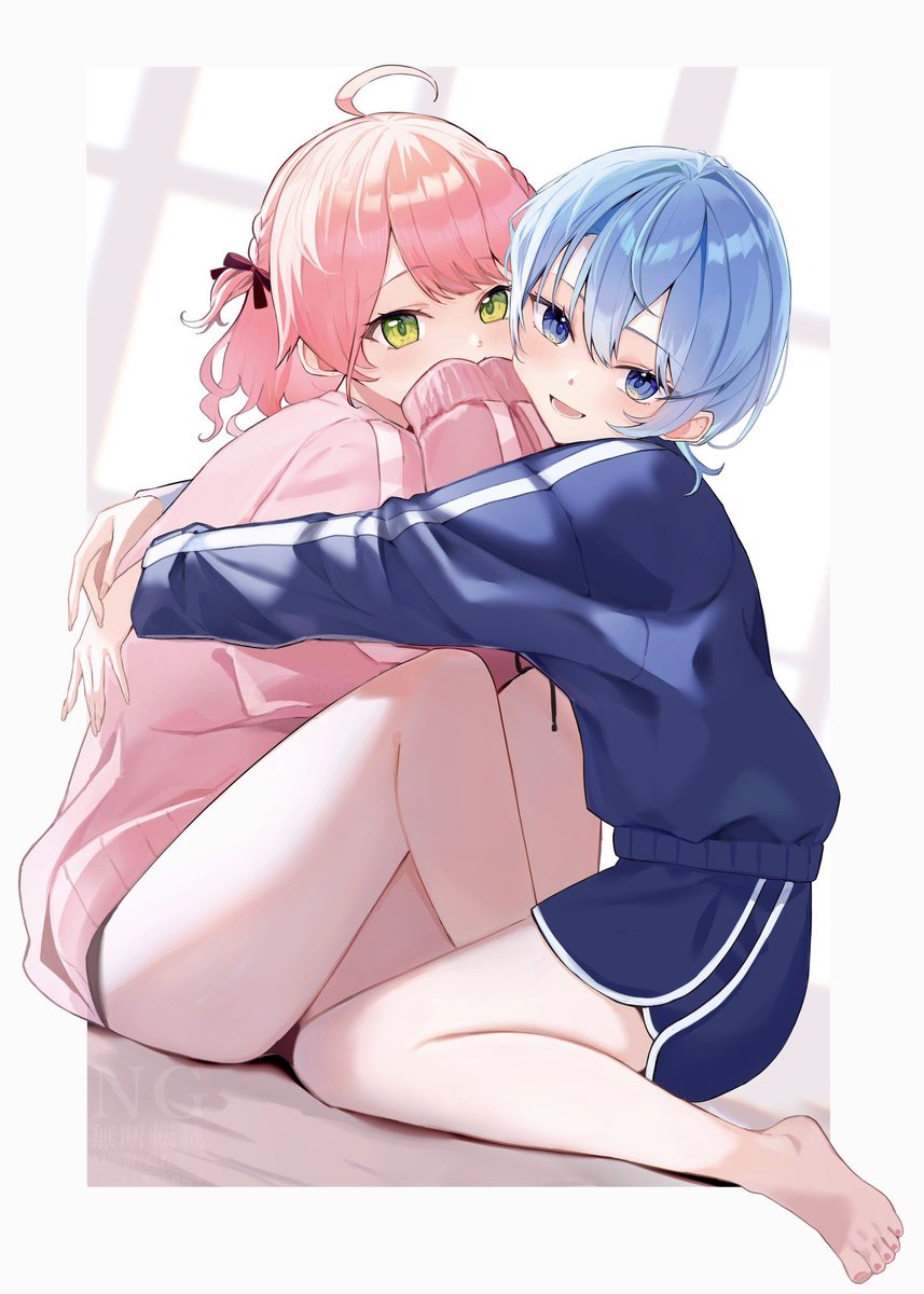 星街すいせい ,さくらみこ 「#miko_Art  #ほしまちぎゃらりー 」|綾香／AYAKA💎のイラスト