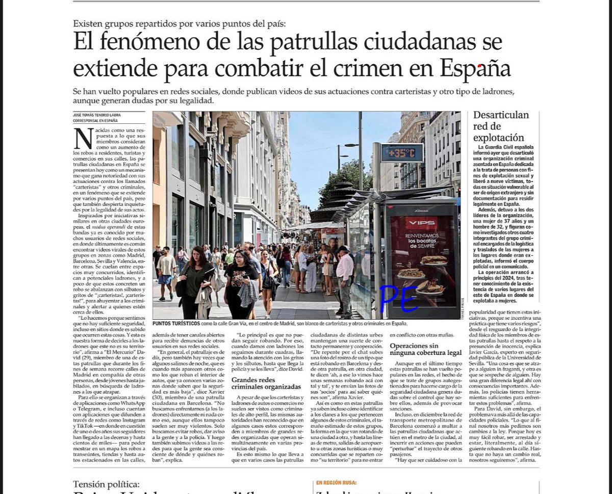 LookappMBS's tweet photo. Existen grupos repartidos por varios puntos del país:
El fenómeno de las  #patrullas ciudadanas se extiende para combatir el #crimen en #España https://t.co/15ZrQz2FUg