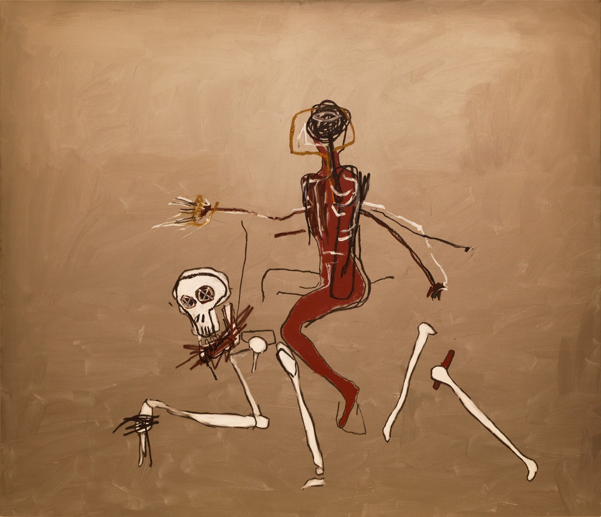 FightVIDEO1's tweet photo. @PerseusLeGrand Riding with death - Basquiat https://t.co/hKjbRzdn96