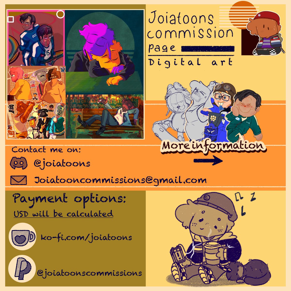 joiatoons's tweet photo. New commissions sheet!
Share to support 🫶
Commission me on:
https://t.co/htohcclsuC
Support me on:
https://t.co/XTKr2KEY1b
#commissionpage #helpanartistout #commissionprices #commissionsheet #commissionsopen #lowprices #commission #commissionswelcome #commissionme #digitalart https://t.co/qR6BhUmtPo