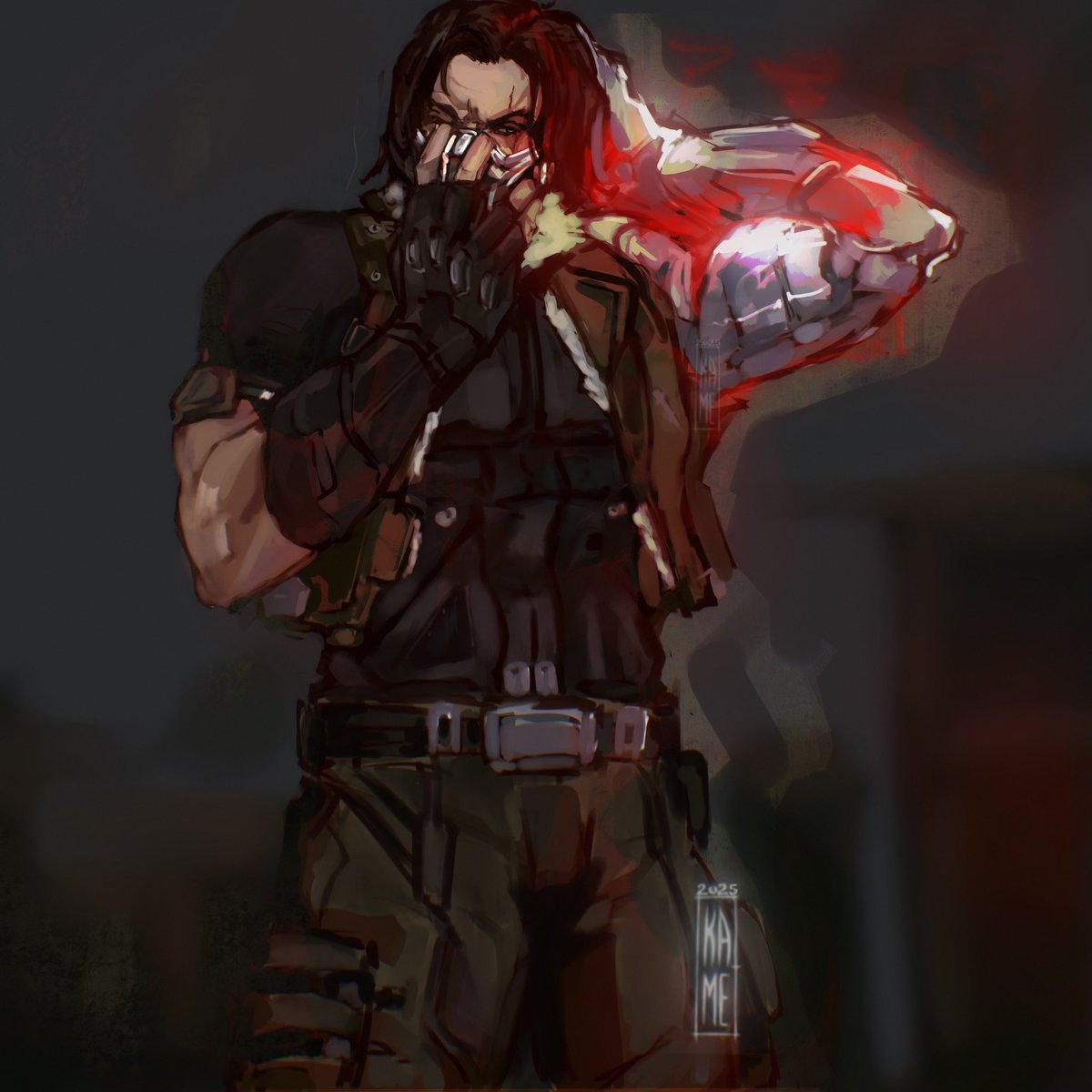 just posting my silly sketch :) 

shares are appreciated! 
#MarvelRivals #WinterSoldier #BuckyBarnes