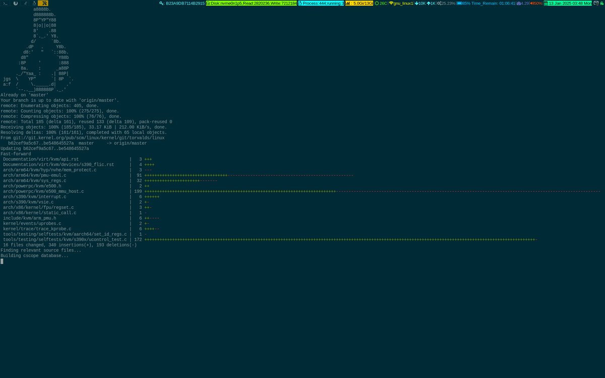 unixbhaskar's tweet photo. Well, a cup of hot coffee ☕ and Eric Clapton's numbers 🎶🎶🎶🎶🎶
#life #coffee #music #linux #research
.....and some rudimentary ritual ....
#linuxkernel #opensourcedevelopment #operatingsystem https://t.co/NVoUUjuApG