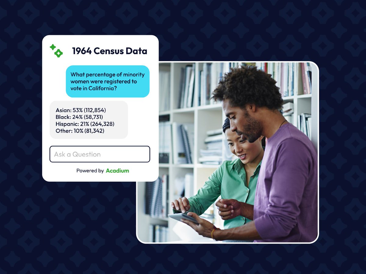 AcadiumAI (@acadiumai) on Twitter photo With Acadium, you can start a conversation and get precise information derived from only your *own* data, ensuring no AI "hallucinations."
Learn more at acadium.ai
#AI #ArtificialIntelligence #HigherEd #HigherEducation #chatbot With Acadium, you can start a conversation and get precise information derived from only your *own* data, ensuring no AI "hallucinations."
Learn more at acadium.ai
#AI #ArtificialIntelligence #HigherEd #HigherEducation #chatbot