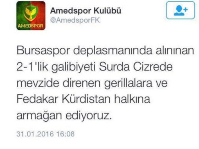 Siz bir taraf biz bir taraf. Şimdi gidin nereye şikayet ediyorsanız edin.