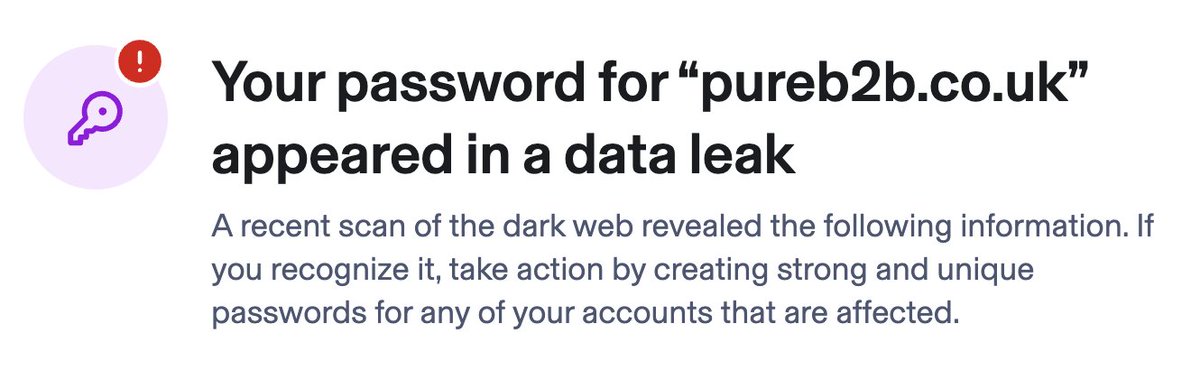 brianscriber's tweet photo. @PUREB2B - Can you confirm if pureb2b experienced a data breach last year?  What was exposed? Has this been resolved?  How? https://t.co/pNvoSJWSS8