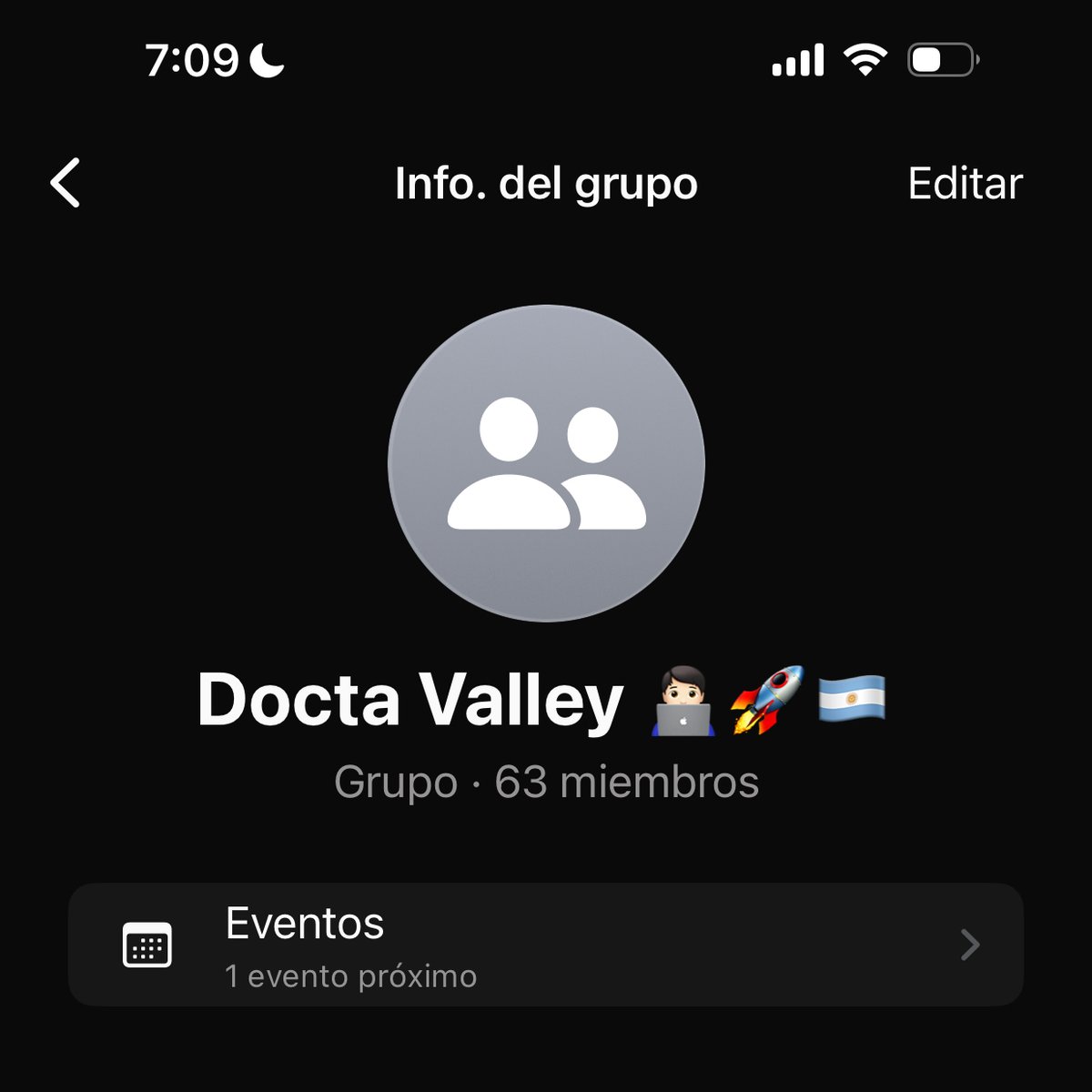 lucasnasich's tweet photo. 🚀 Wow, ya somos 63 miembros en total con juntada pactada y todo para conocernos. Solo pasaron 2 días! https://t.co/Whskk10WXA