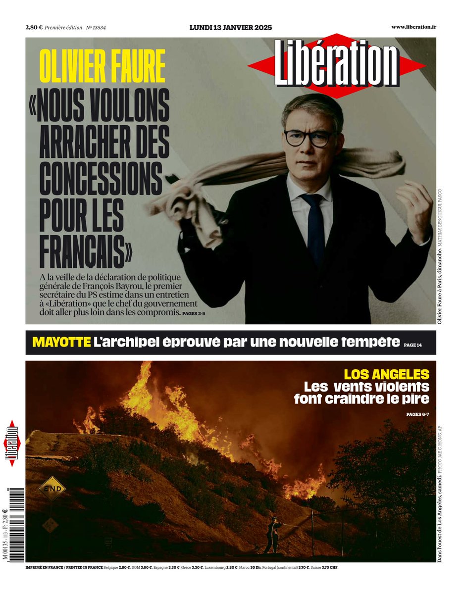 Olivier Faure (@faureolivier) on Twitter photo « Nous ne voulons pas de postes, nous voulons arracher des concessions pour les Français qui, sans nous, ne verraient pas le jour. »
🗞 Mon interview à retrouver dans les pages de <a href="/libe/">Libération</a> ⤵️
liberation.fr/politique/oliv… « Nous ne voulons pas de postes, nous voulons arracher des concessions pour les Français qui, sans nous, ne verraient pas le jour. »
🗞 Mon interview à retrouver dans les pages de <a href="/libe/">Libération</a> ⤵️
liberation.fr/politique/oliv…
