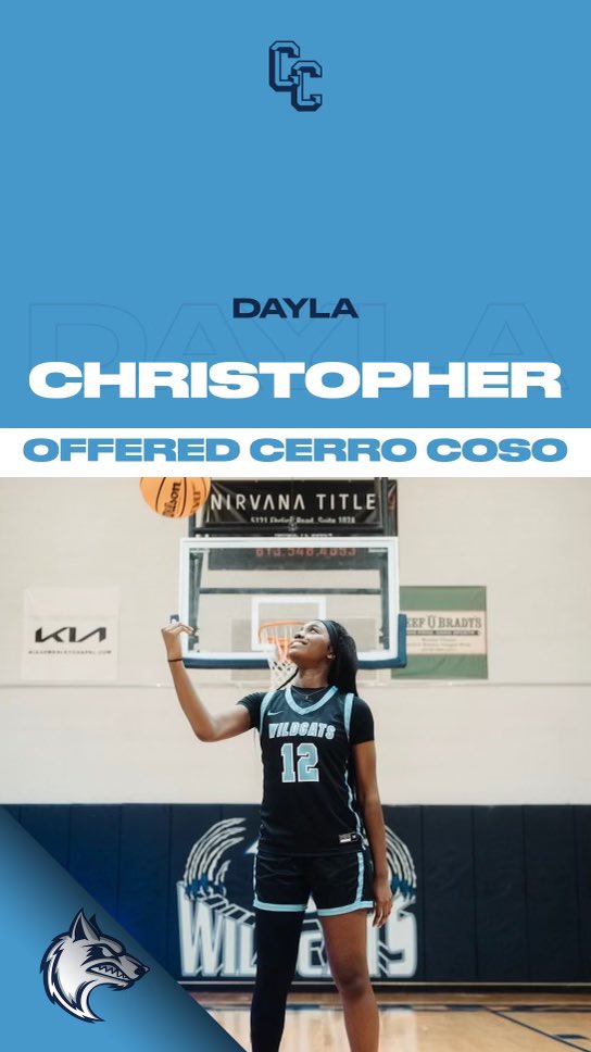 Dayla Christopher #12 (@daylac25) on Twitter photo After a great conversation with <a href="/coachkeshawnj/">Keshawn Johnson</a> I am blessed to receive an offer from Cerro Coso Community College. Thank you so much for the opportunity Coach! <a href="/CoachAnthonyECU/">Anthony Bryant</a> <a href="/EmersonMurray5/">Emerson Murray</a> <a href="/Coach_PeterL/">Peter Livingston</a> <a href="/WCHSGBB/">Wesley Chapel Girls Basketball</a> After a great conversation with <a href="/coachkeshawnj/">Keshawn Johnson</a> I am blessed to receive an offer from Cerro Coso Community College. Thank you so much for the opportunity Coach! <a href="/CoachAnthonyECU/">Anthony Bryant</a> <a href="/EmersonMurray5/">Emerson Murray</a> <a href="/Coach_PeterL/">Peter Livingston</a> <a href="/WCHSGBB/">Wesley Chapel Girls Basketball</a>