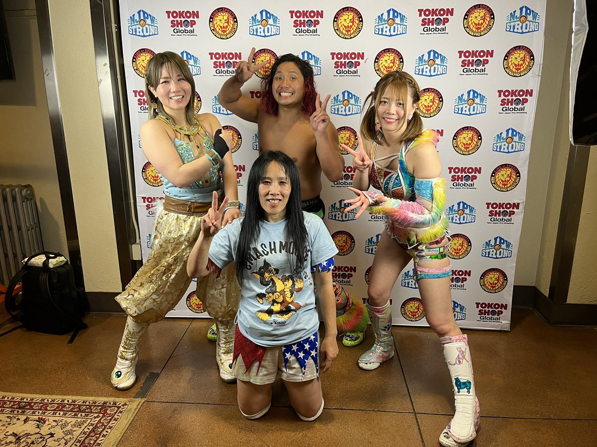 SumieSakai's tweet image. 幸せすぎた、幸せすぎる🥹🥰
みんなどうもありがとう🙏🙇♀️❤️
Happiest time of my Pro wrestling career 🥹🥰
Thank you so much everyone
🙏🙇♀️❤️
ヒロムさん、麻優ちゃん、ユカちゃん…….でEVILさん、SHOさん…アンタたち最強、最恐、最高過ぎる🙏🥹❤️
Love you all❤️❤️❤️