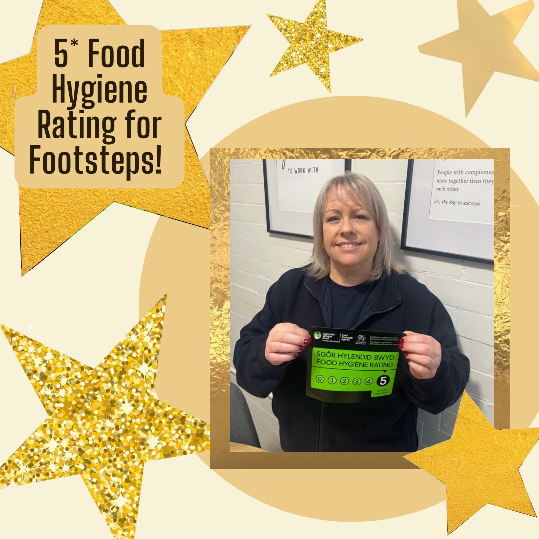 Footsteps_wales's tweet photo. 🌟5 Rating for Footsteps!
Super proud and thankful to our hardworking team who make this possible. A big thank you must go to our wonderful cook, Jen, who takes great pride, care and dedication in making sure we have the highest standards of cleanliness and safety in our nursery. https://t.co/foFCCf4NYK