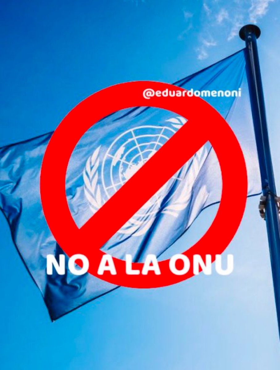 eduardomenoni's tweet photo. La ONU 🇺🇳 está tan “ocupada” criticando a Nayib Bukele por detener pandilleros en El Salvador que no se han movido a convocar una REUNIÓN DE EMERGENCIA para la INTERVENCIÓN HUMANITARIA en Venezuela luego de la coronación del narcoterrorista Nicolás Maduro. ¡La ONU es una MIERDA! https://t.co/tpYxRdlTjU
