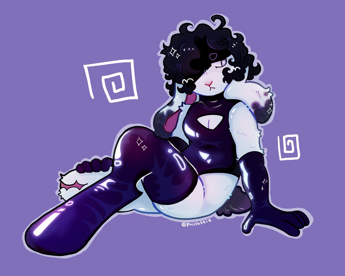 phiishstix's tweet photo. latex bunny 🐰
#nsfwart #nsfwfurry https://t.co/ddeL1fZLKQ