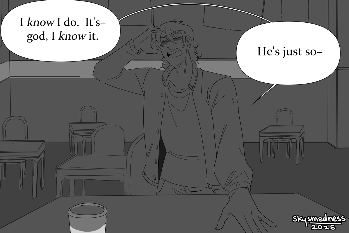 skysmadness's tweet photo. a little #klance comic (+ a doodle under this) i drew based on chapter six of Read All About It by @starlightments ! https://t.co/7BK5wBq0cW
