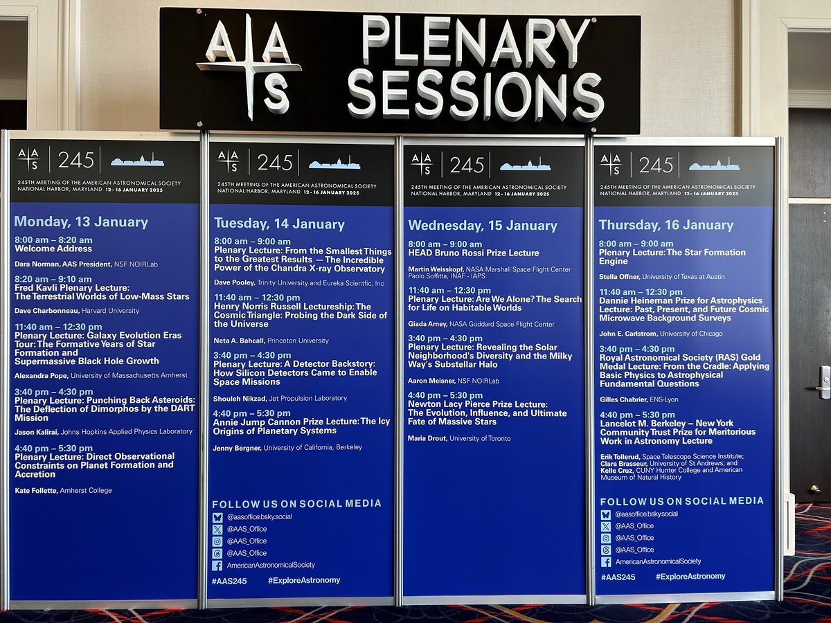 🪐🔭 Attending the 245th American Astronomical Society Meeting. Ask me about my iPoster!

#AAS245
#Research
#NITARP
#ExploreAstronomy
#STEM
#NASAIPACTeacherArchiveResearchProgram
#iPoster